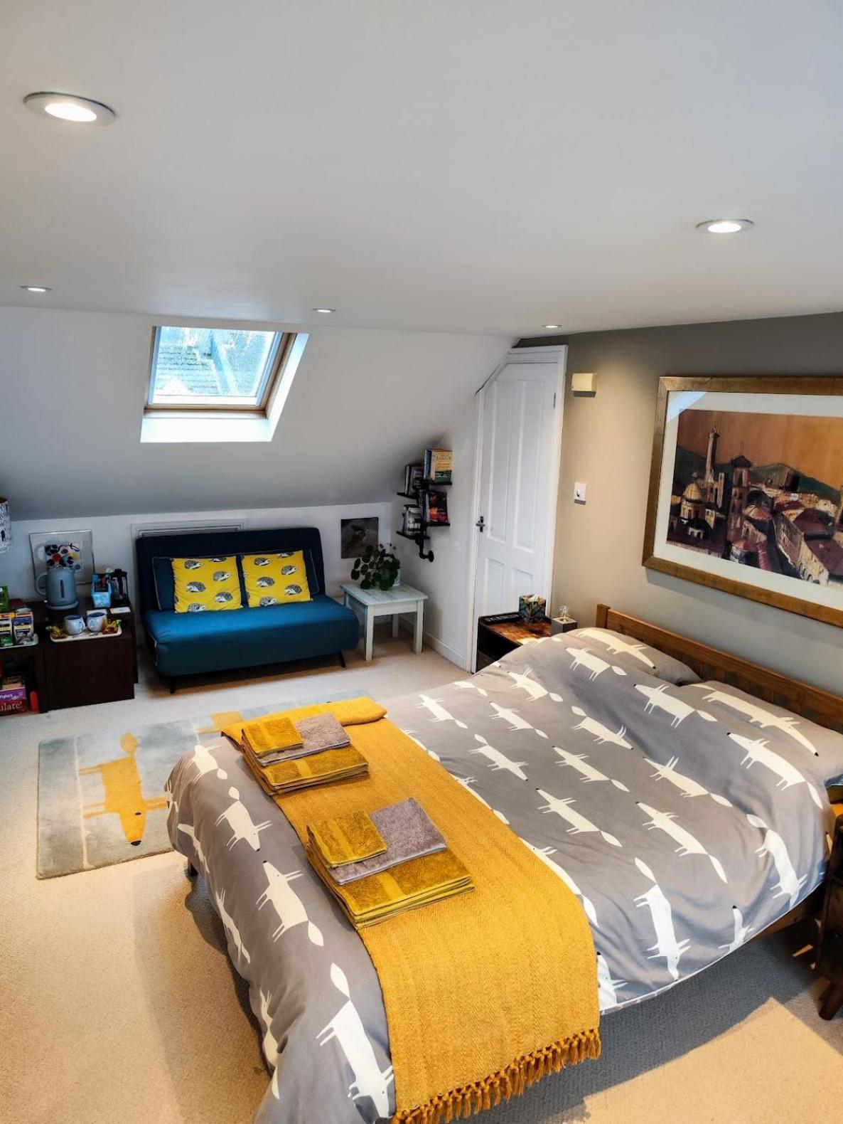 Large Light Loft Room - En Suite Brighton Bagian luar foto